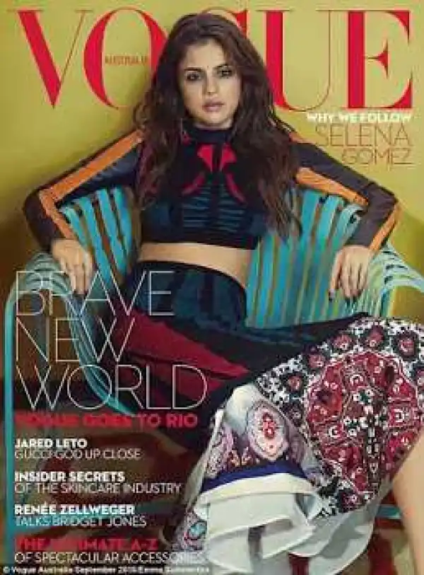 Selena Gomez Covers Vogue Australia